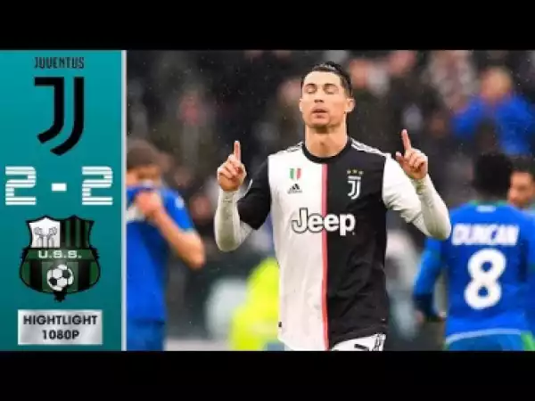 Juvetus  vs Sassuolo 2 - 2 | Serie A All Goals & Highlights | 01-11-2019